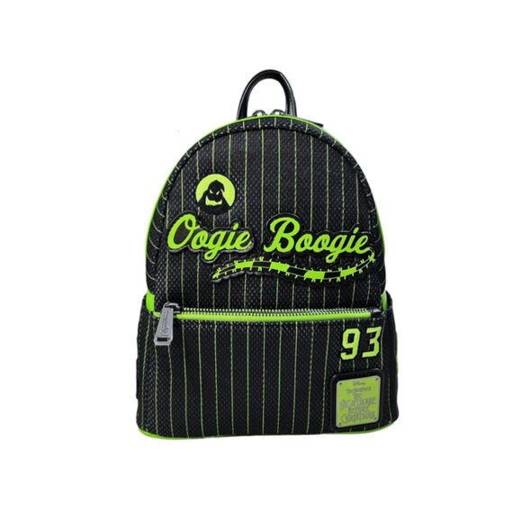 Loungefly Nightmare Before Christmas Oogie Boogie Jersey Cosplay Mini Backpack - Picture 1 of 8